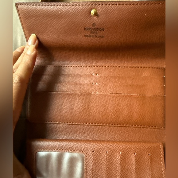 Louis Vuitton Terracotta Leather Wallet - Picture 2 of 4